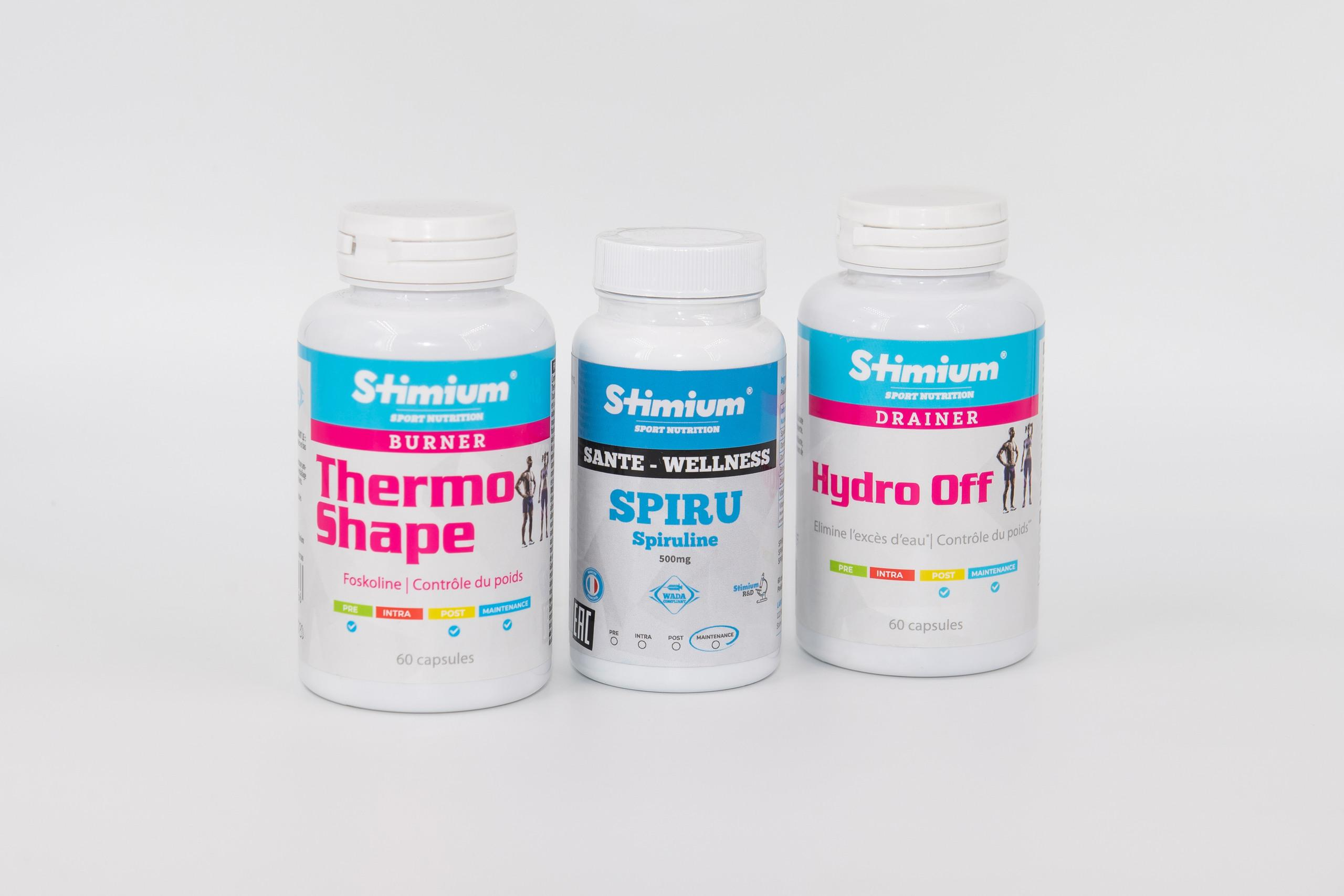 комплекс гидро офф, термо шейп и спиру